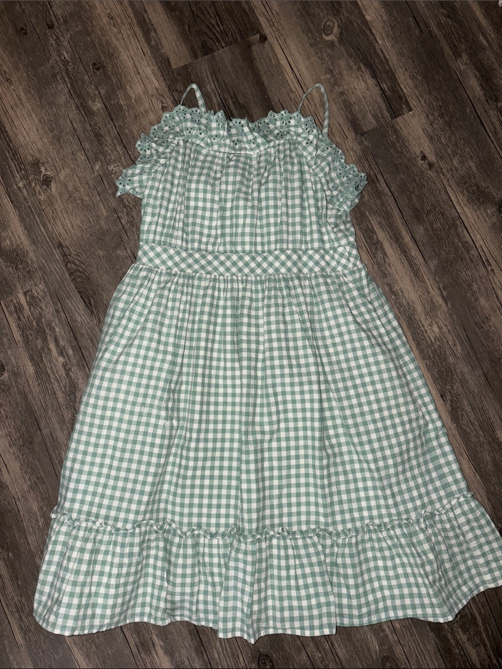 Ralph Lauren girls Mint checkered dress - size
10 - Picture 2 of 4